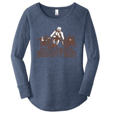 Silver Mountain Skiing Ski Gift Women's Perfect Tri Tunic Long Sleeve Shirt