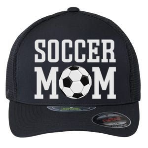 Soccer Mama Soccer Mom Gift Flexfit Unipanel Trucker Cap