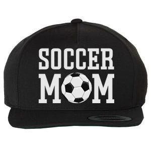 Soccer Mama Soccer Mom Gift Wool Snapback Cap