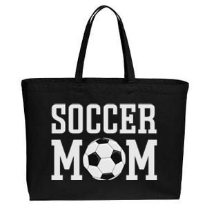 Soccer Mama Soccer Mom Gift Cotton Canvas Jumbo Tote