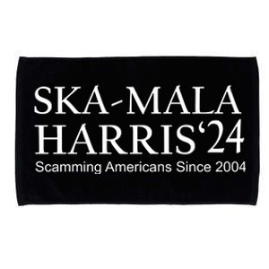 Ska Mala Skamala Kamala Harris 2024 Scamming Americans Since Microfiber Hand Towel