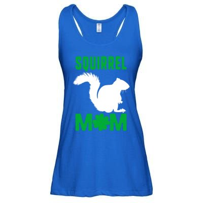 Squirrel Mom St Patricks Squad Woodland Nuts Nature Gift Ladies Essential Flowy Tank