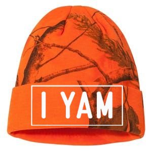 She's My Sweet Potato I Yam Set Couples Thanksgiving Kati Licensed 12" Camo Beanie