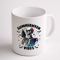 Summerween Magic Skeleton Enjoying Ice Cream Delight Mug