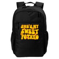 Shes My Sweet Potato I Yam Thanksgiving Matching Couples Daily Commute Backpack