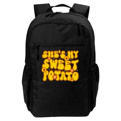 Shes My Sweet Potato I Yam Thanksgiving Matching Couples Daily Commute Backpack