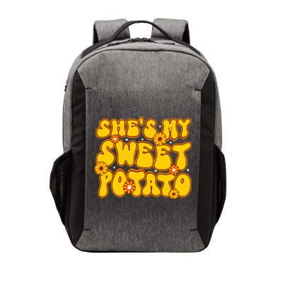 Shes My Sweet Potato I Yam Thanksgiving Matching Couples Vector Backpack