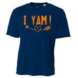 She's My Sweet Potato I Yam Couples Funny Thanksgiving Cooling Performance Crew T-Shirt