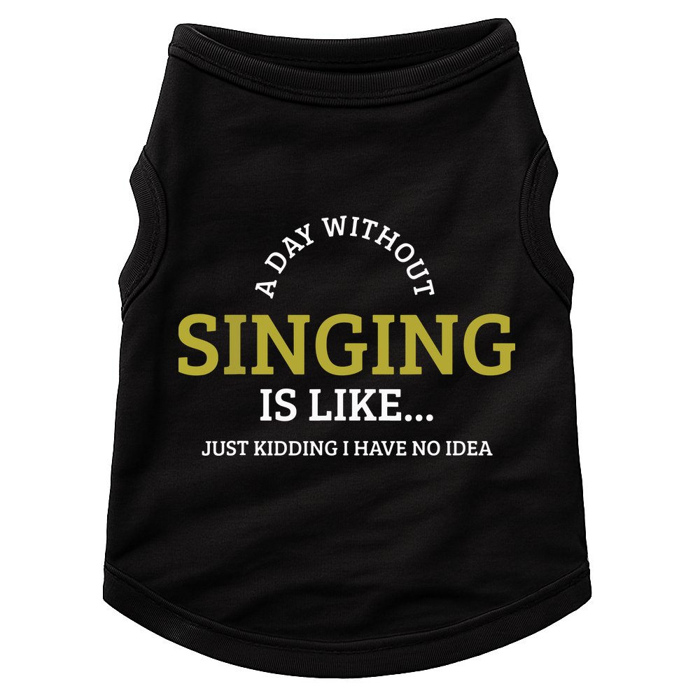 Singing Music Singer Doggie Tank
