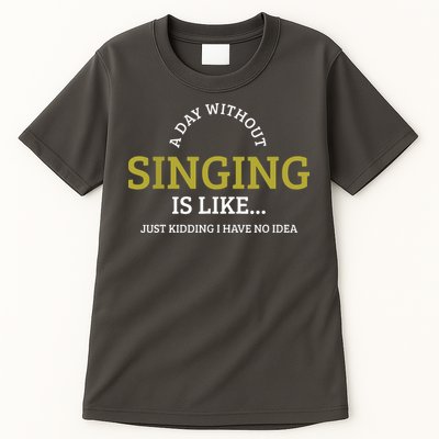 Singing Music Singer Tall T-Shirt