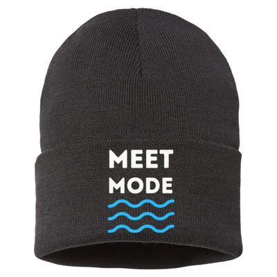 Swim Meet Swimming Meet Mode Competitive Swimming Sustainable Knit Beanie