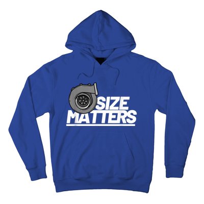 Size Matters Turbo Car Show Great Gift Hoodie