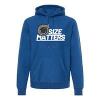 Size Matters Turbo Car Show Great Gift Premium Hoodie