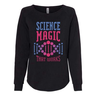 Science Magic That Works Womens California Wash Sweatshirt