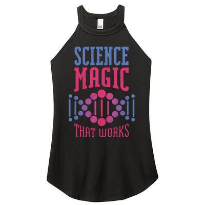 Science Magic That Works Women's Perfect Tri Rocker Tank