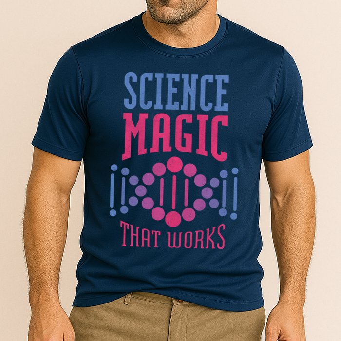Science Magic That Works Cooling Performance Crew T-Shirt