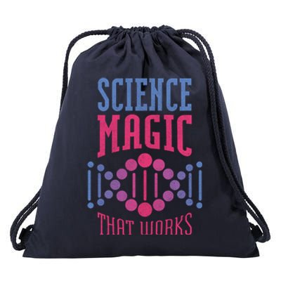 Science Magic That Works Drawstring Bag