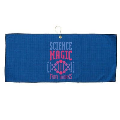 Science Magic That Works Large Microfiber Waffle Golf Towel
