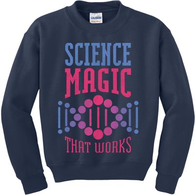 Science Magic That Works Kids Sweatshirt