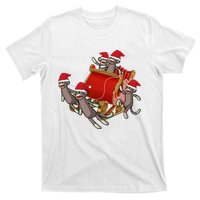 Sock Monkeys Take Over Christmas Funny Sock Monkey T-Shirt