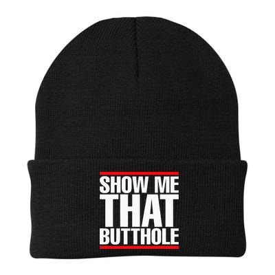 Show Me That Butthole Or  Vintage Funny Beanie