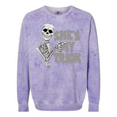 She's My Trick Colorblast Crewneck Sweatshirt