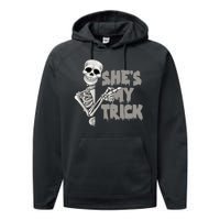 She's My Trick Performance Fleece Hoodie