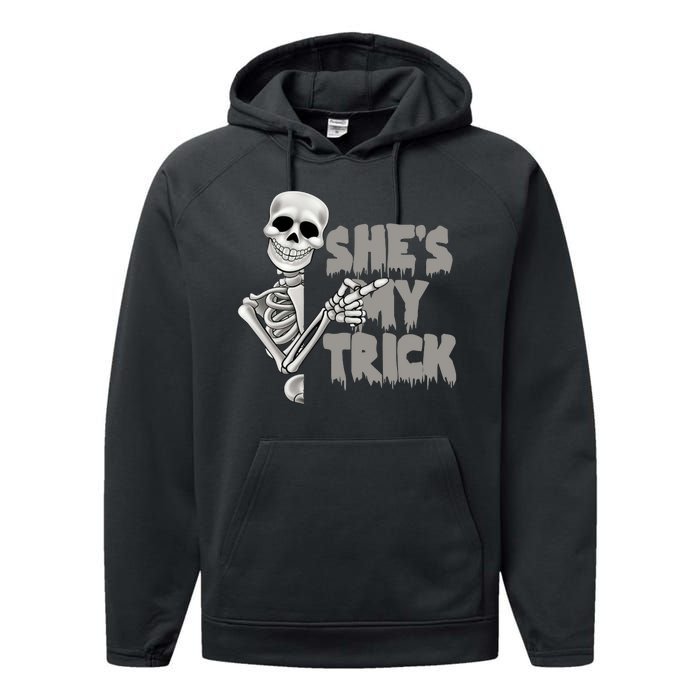 She's My Trick Performance Fleece Hoodie