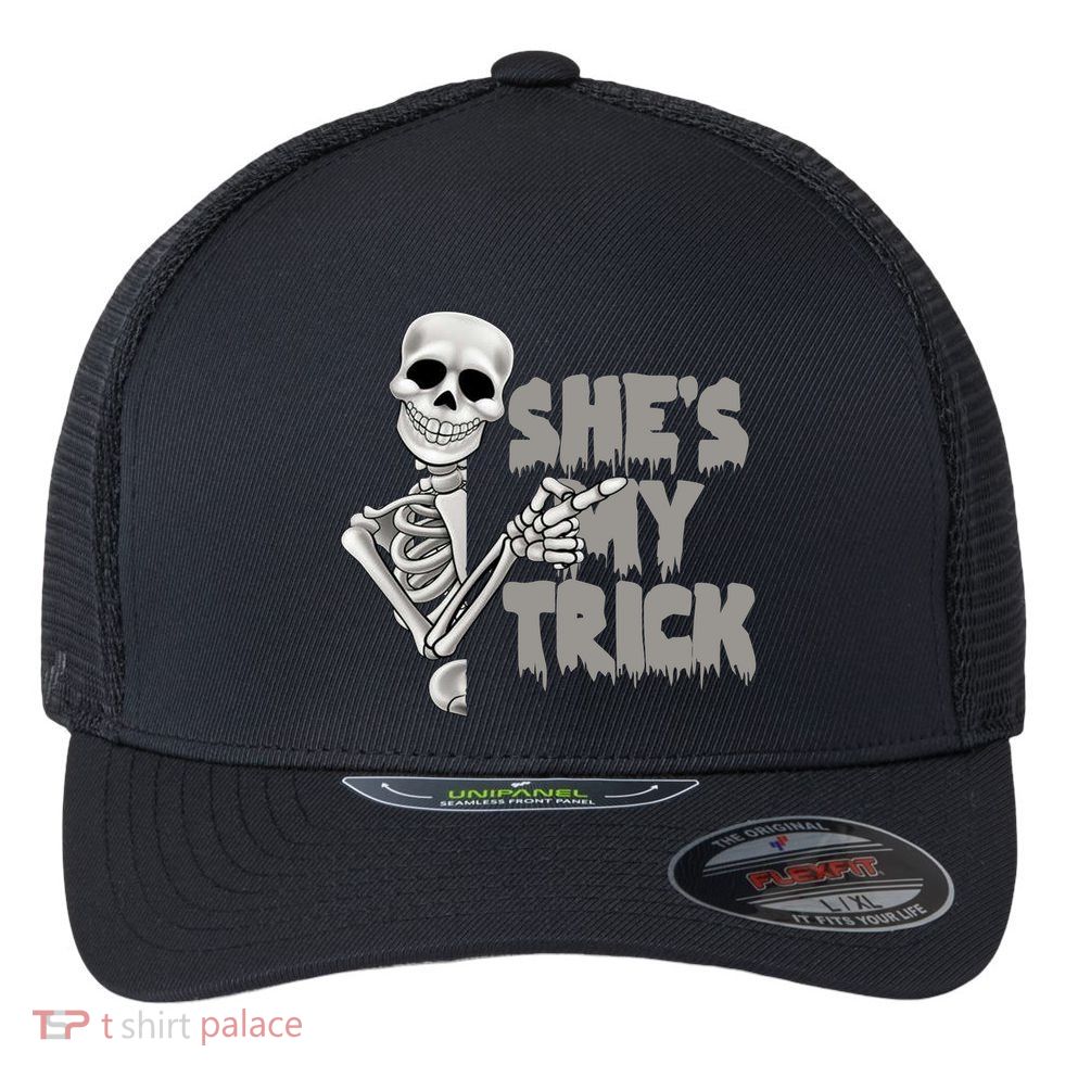 She's My Trick Flexfit Unipanel Trucker Cap