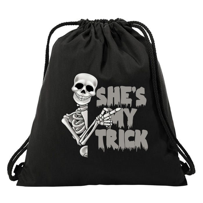 She's My Trick Drawstring Bag