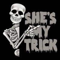 She's My Trick Drawstring Bag