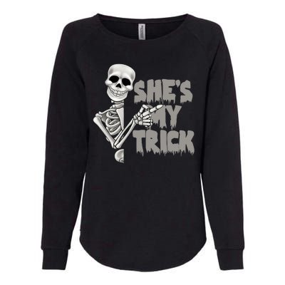 She's My Trick Womens California Wash Sweatshirt