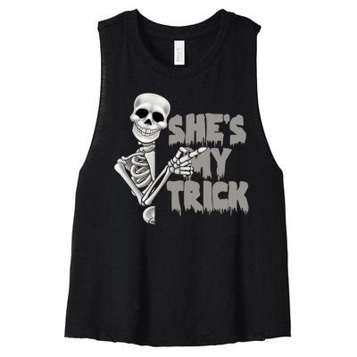 She's My Trick Women's Racerback Cropped Tank