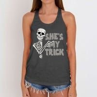 She's My Trick Women's Knotted Racerback Tank