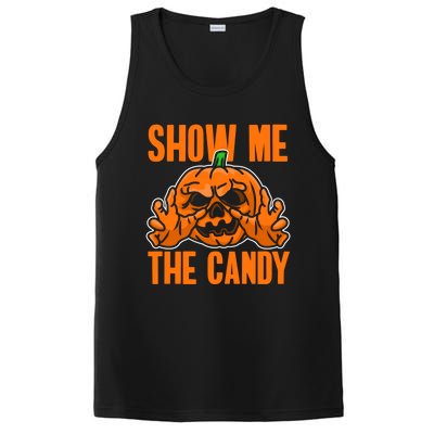 Show Me The Candy Scary Halloween PosiCharge Competitor Tank