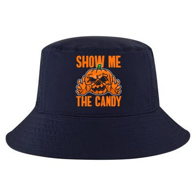 Show Me The Candy Scary Halloween Cool Comfort Performance Bucket Hat