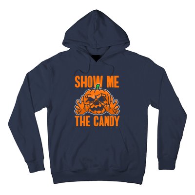 Show Me The Candy Scary Halloween Hoodie