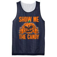 Show Me The Candy Scary Halloween Mesh Reversible Basketball Jersey Tank