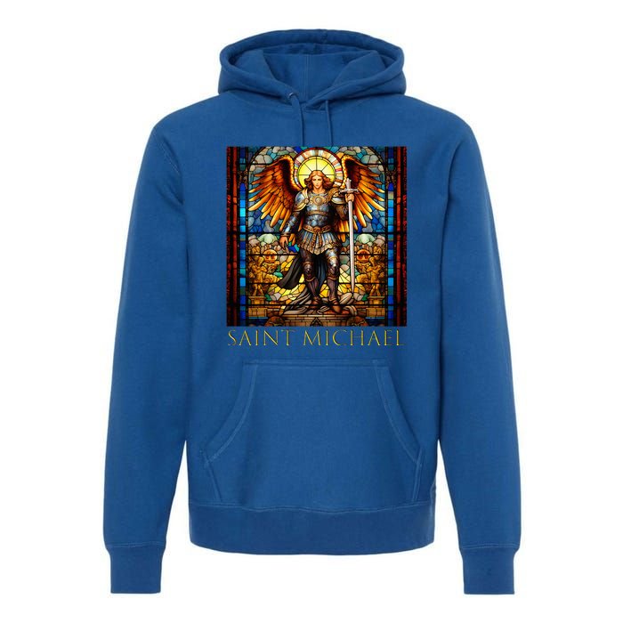 Saint Michael The Archangel Premium Hoodie