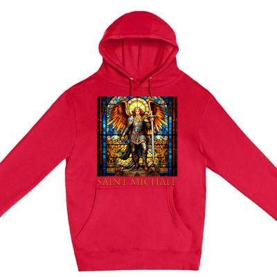 Saint Michael The Archangel Premium Pullover Hoodie