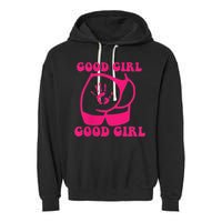 Spank Me That's The Only Way I Learn Funny Saying Garment-Dyed Fleece Hoodie