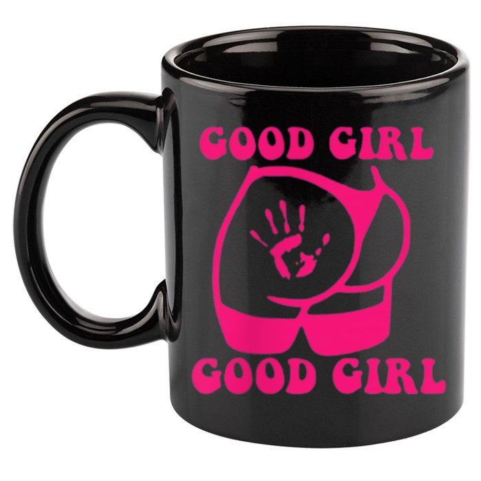 Spank Me That's The Only Way I Learn Funny Saying 11oz C Handle Ceramic Mug