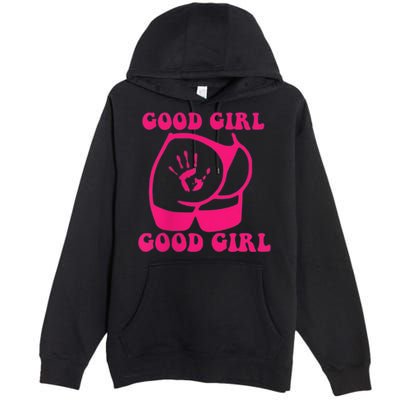 Spank Me That's The Only Way I Learn Funny Saying Premium Pullover Hoodie
