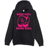 Spank Me That's The Only Way I Learn Funny Saying Premium Pullover Hoodie