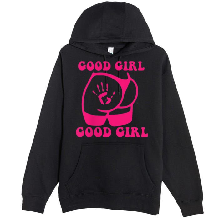Spank Me That's The Only Way I Learn Funny Saying Premium Pullover Hoodie