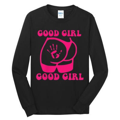 Spank Me That's The Only Way I Learn Funny Saying Tall Long Sleeve T-Shirt