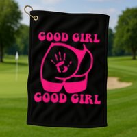 Spank Me That's The Only Way I Learn Funny Saying Golf Towel