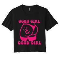 Spank Me That's The Only Way I Learn Funny Saying Crop Top