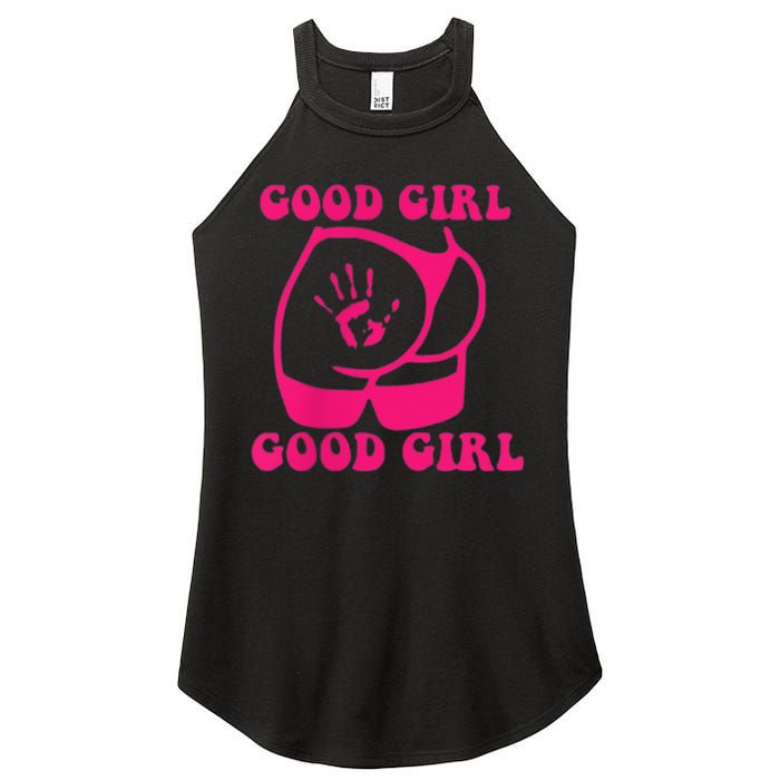 Spank Me That's The Only Way I Learn Funny Saying Women's Perfect Tri Rocker Tank