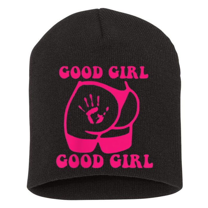 Spank Me That's The Only Way I Learn Funny Saying Short Acrylic Beanie